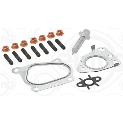 Afbeelding van ELRING 810.970 Turbocharger, montageset Met pakkingen montagehandleiding, schroeven RENAULT: TRAFIC 2 Kasten, Bus, OPEL: Vivaro A Van