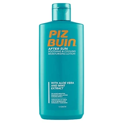 Afbeelding van Piz Buin After Sun Soothing &amp; Cooling Moisturising Lotion 200 ml aftersun huidverzorging