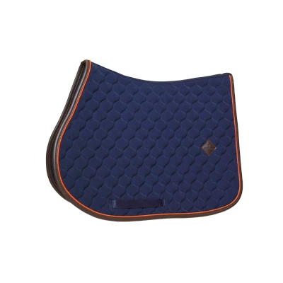 Image de Kentucky Onion Quilt Neon Leather Jumping Saddle Pad