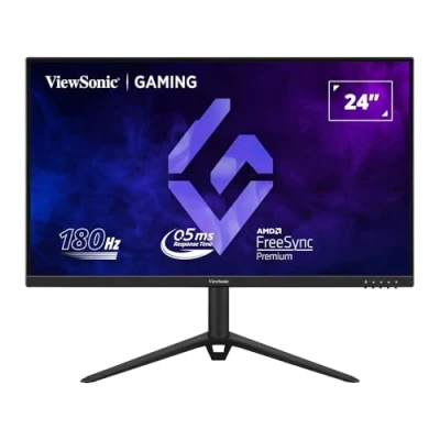 Afbeelding van Viewsonic VX2428J Gaming monitor Energielabel E (A G) 60.5 cm (23.8 inch) 1920 x 1080 Pixel 16:9 0.5 ms HDMI, DisplayPort, Audio, stereo (3.5 mm jackplug)