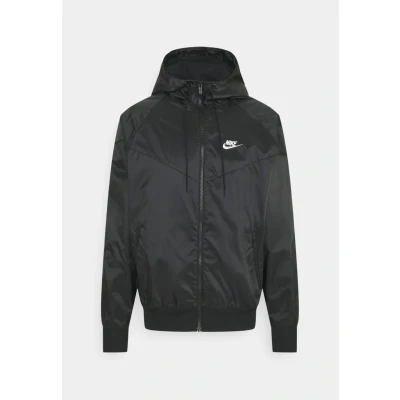 Afbeelding van Nike Sportswear M NSW HE WR HD WVN JKT Windjack, Heren, Maat: XS, Black/white