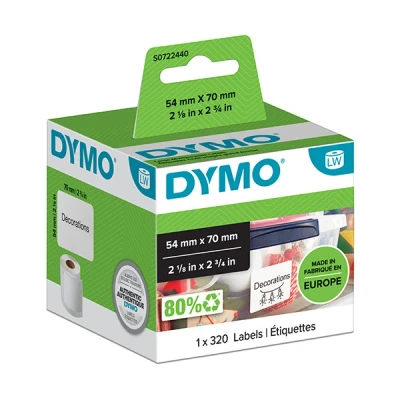 Image de DYMO Étiquettes adhésives permanentes 320 étiquette(s)