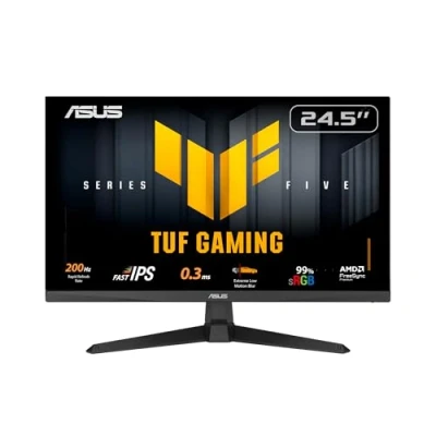 Afbeelding van ASUS TUF Gaming VG259Q5A Full HD monitor (24,5 inch, 1920 x 1080, 200 Hz, Fast IPS, 0,3 ms reactietijd, ELMB, luidspreker, HDMI, DisplayPort)