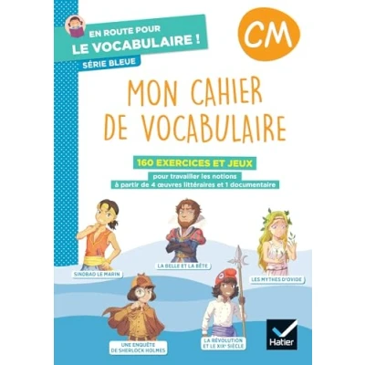 Afbeelding van EN ROUTE POUR LE VOCABULAIRE CM SERIE BLEUE CAHIER ELEVE