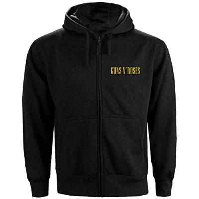 Afbeelding van Guns N&#039; Roses Classic Logo Vest met capuchon S Zwart