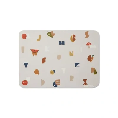 Afbeelding van Blooom® Placemat voor Baby&#039;s en Kinderen Herbruikbaar Duurzaam Vlek Waterafstotende Knutselmat Alfabet