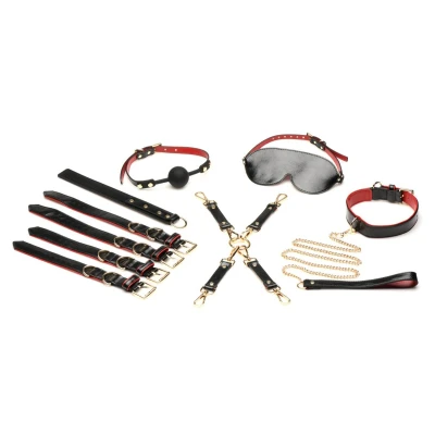 Afbeelding van XR Brands Lover&#039;s Luxe Bondage Set Zwart