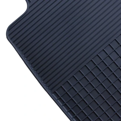 Afbeelding van WALSER 50325 Vloermatset Rubber voor en achter 4 Zwart Op maat gemaakt BMW: 3 Saloon