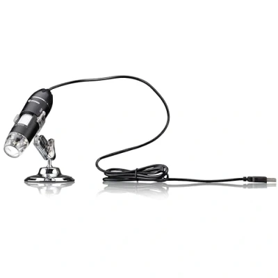 Afbeelding van Bresser USB Digitale Microscoop 50x 1000x Vergroting Veelzijdig LED Allround Inc. Standaard