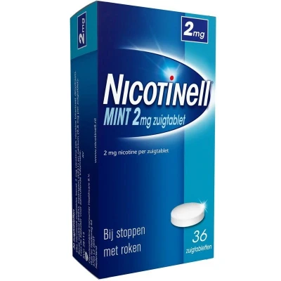 Afbeelding van Nicotinell Mint Zuigtablet 2mg