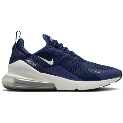 Afbeelding van Nike Sportswear AIR MAX 270 Sneakers laag, Heren, Maat: 42, Midnight navy/white/black/jade horizon Textiel/ synthetisch