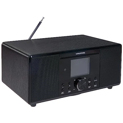 Image de Microchaîne tout en un sans fil Bluetooth Grundig DTR 7000 Noir