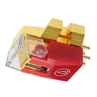 Afbeelding van Audio Technica VM740ML Dual Moving Magneet Phono Cartridge (goud/rood)