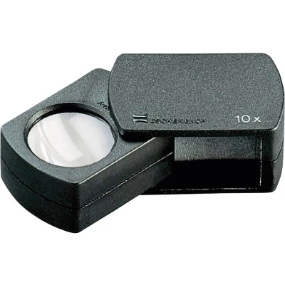 Afbeelding van Eschenbach 110910 Inslagloep Vergrotingsfactor: 10 x Lensgrootte: (Ø) 23 mm Zwart