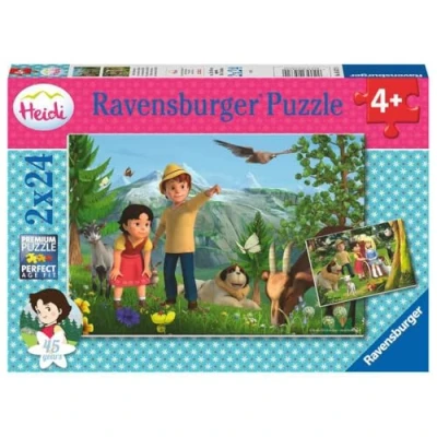 Afbeelding van Ravensburger 05672 Heidi puzzel voor kinderen vanaf 4 jaar