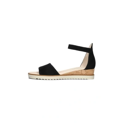 Afbeelding van Gabor 780 Sandalen Met Sleehak Dames Zwart Maat 41