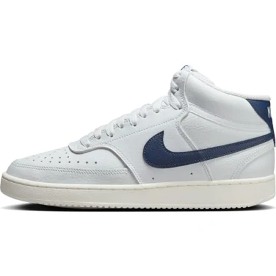 Afbeelding van Nike Court Vision Mid White/Midnight Navy