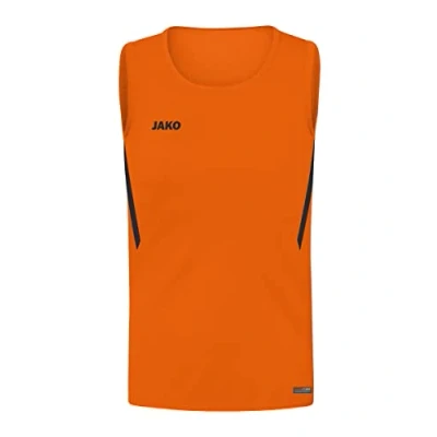 Afbeelding van Tanktop Challenge Fluo oranje/zwart / 140