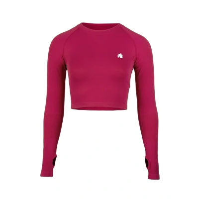 Afbeelding van Gorilla Wear LONG Sleeve Longsleeve, Dames, Maat: Medium, Purple