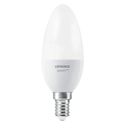 Afbeelding van LEDVANCE Smart+ LED, ZigBee lamp met E14 fitting, warm wit, dimbaar, direct compatibel Echo Plus en Show (2e generatie)