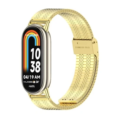 Afbeelding van Stalen RVS Band Goud Xiaomi Smart 8