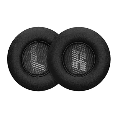 Afbeelding van kwmobile 2x oorkussens geschikt voor JBL LIVE 460NC / LIVE400BT Earpads koptelefoon in zwart