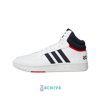Afbeelding van adidas Sportswear Hoops 3.0 Mid Classic Vintage Schoenen Unisex Wit 42 2/3