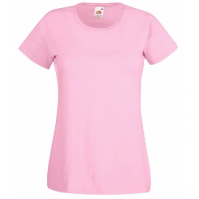 Image de Fruit Of The Loom T shirt manches courtes Femme (L) (Rose clair) UTBC1354