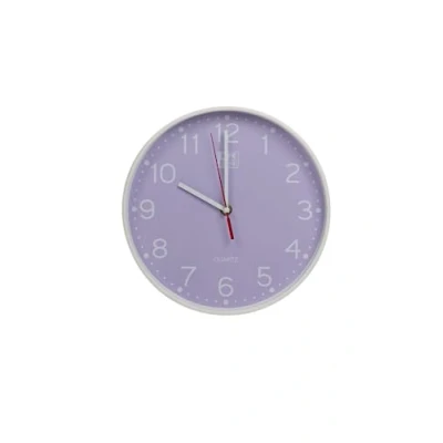 Afbeelding van Oxford Calm, stille wandklok, 25 cm, lavendelkleur