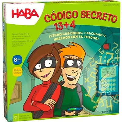 Afbeelding van Haba Geheime code 13 + 4 bordspel, meerkleurig (302249)