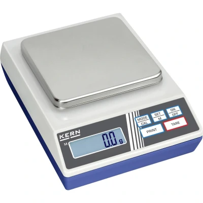 Afbeelding van Kern 440 45N Precisie weegschaal Weegbereik (max.) 1 kg Resolutie 0.1 g werkt op het lichtnet, batterijen, een accu Zilver