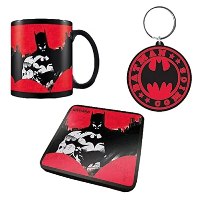 Afbeelding van Batman Red Gift Set