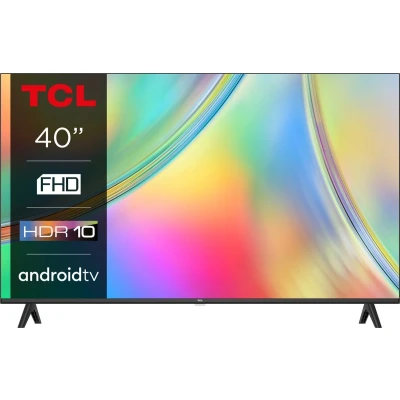 Afbeelding van TCL 40S5401A, Smart TV 40 inch FHD met Android TV, HDR &amp; Micro Dimming, compatibel Google Assistant, Chromecast en Home, slank design