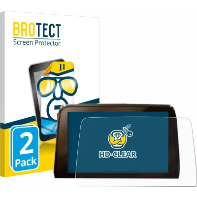 Afbeelding van BROTECT Screenprotector voor Ford Fiesta ST 2017 2021 SYNC 3 8&quot; Folie Beschermfolie transparant (2 Stuks)
