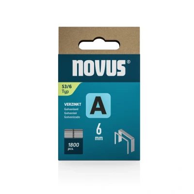 Afbeelding van Novus Niet met fijne draad A 53/6mm (1.800 stuks)