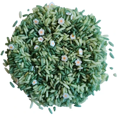 Afbeelding van Grennn speelrijst white flower mix 750 gr