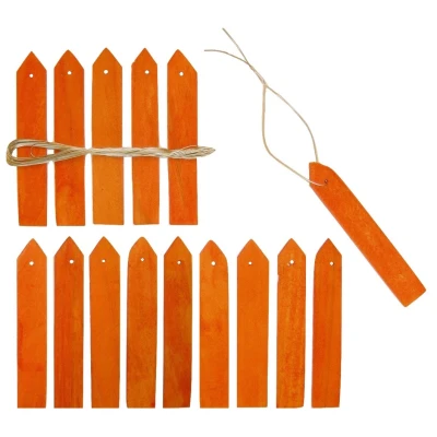 Afbeelding van Nature Houten Plantenetiketten Kweekbenodigdheden 0.2x1.5x9.5 cm Naturel