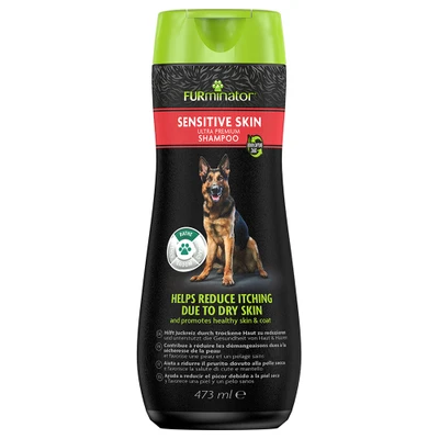 Afbeelding van FURminator Sensitive Skin Ultra Premium Shampoo 473 ml