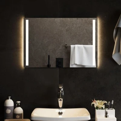 Afbeelding van vidaXL Badkamerspiegel LED 60x40 cm