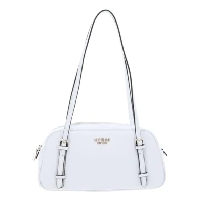 Afbeelding van GUESS Schoudertas Cerelia Shoulder Satchel Bag White Wit