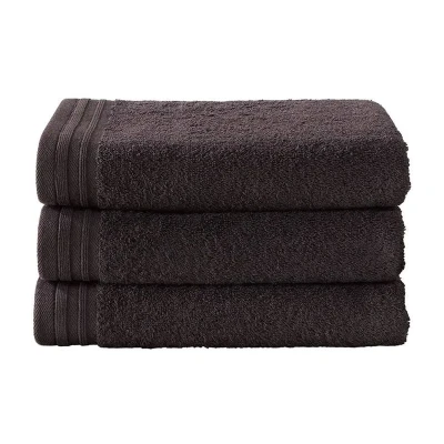 Afbeelding van De Witte Lietaer Imagine Washandjes Donker bruin Set van 6
