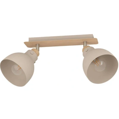 Afbeelding van EGLO Arrecife Spot E27 53,1 cm Bruin/Beige Staal