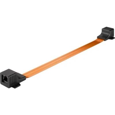 Image de RJ45 réseau câble de raccordement 0.3 m noir Goobay