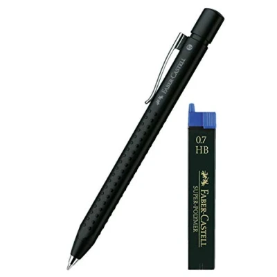 Afbeelding van Faber Castell Vulpotlood Grip 2011, stiftdikte: 0,7 mm (zwart + vullingen), 1 stuk (1 stuk)