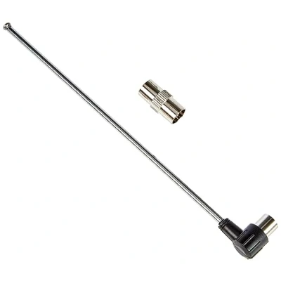 Afbeelding van FeinTech Telescopische radio antenne met IEC aansluiting, FM Dab TNT adapter