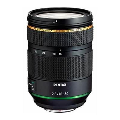 Image de Objectif reflex Pentax HD DA 16 50mm f/4 ED PLM AW Noir