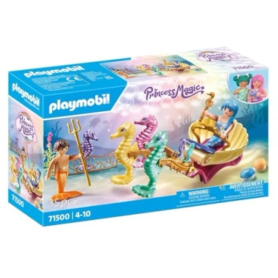 Afbeelding van Playmobil Princess Magic Zeepferdkoets voor zeemaaieroep 71500