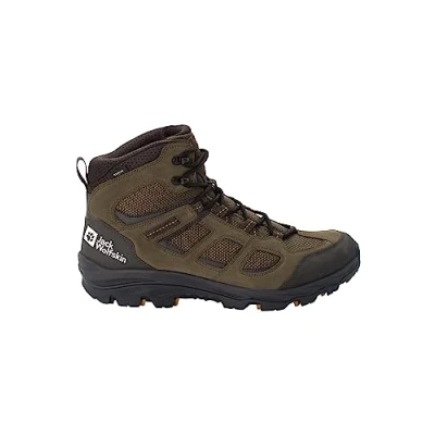 Afbeelding van Jack Wolfskin VOJO 3 Texapore MID Outdoorschoenen khakiphantom, Heren, Maat: 40.5, Khaki phantom Leer en textiel