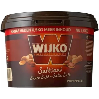 Afbeelding van Wijko Satesaus 3.1kg