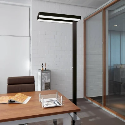Afbeelding van Maul MAULjuvis 8258690 Staande LED lamp met bewegingsmelder vast ingebouwd 64 W Zwart